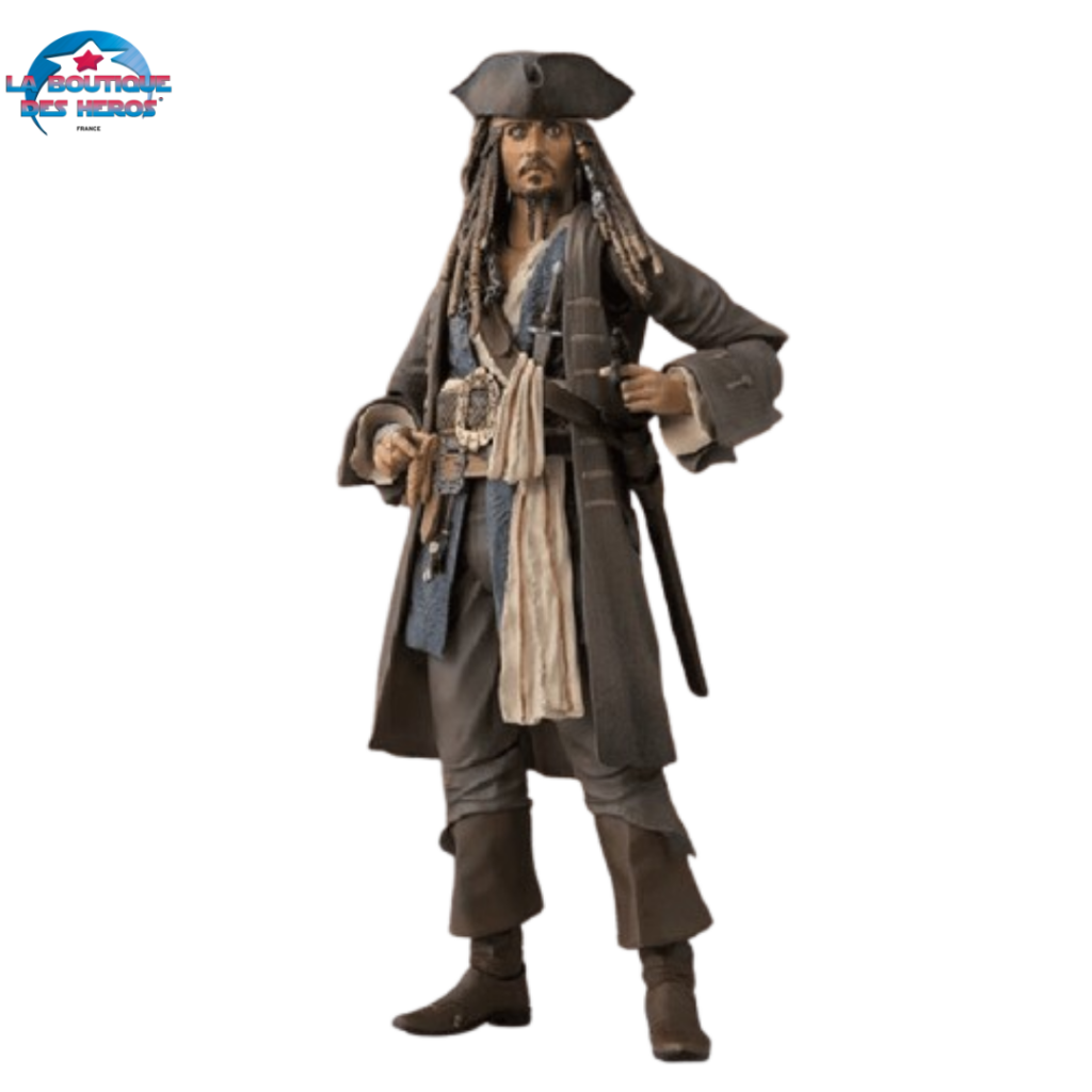 Grande Figurine Jack Sparrow Articulée 31 Cm – Pour Fans De Pirates