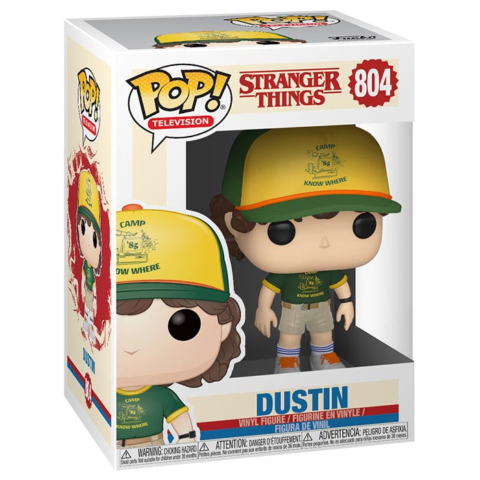 Figurine POP Dustin (Camp Know Where) - Stranger Things™