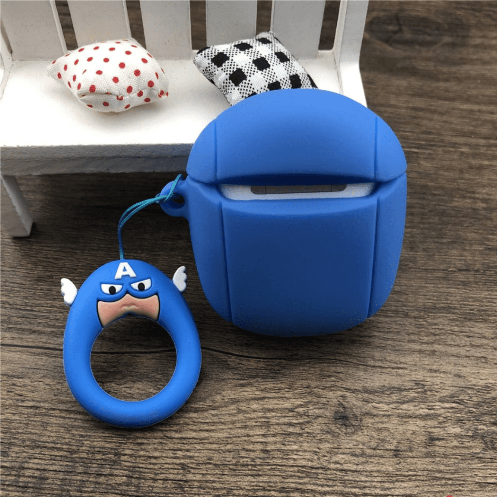 Coque Airpods Captain America - Marvel