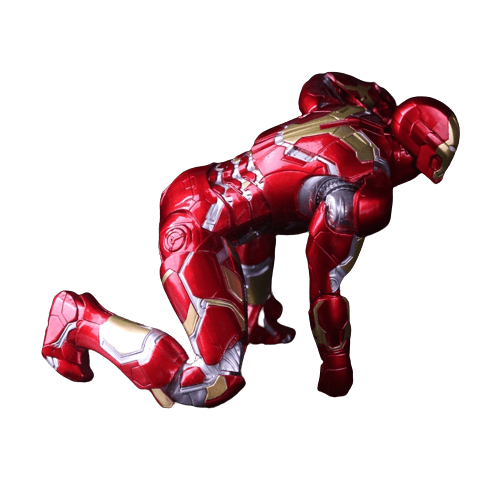 Figurine Iron Man Accroupi - Marvel