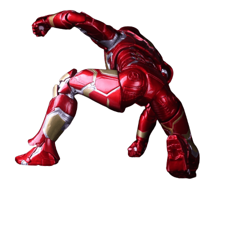 Figurine Iron Man Accroupi - Marvel