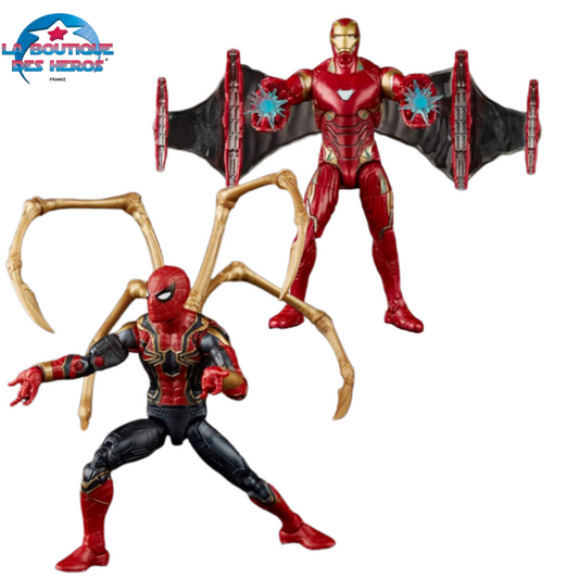 Figurine Iron Man Mark 5O & Iron Spider - Marvel™