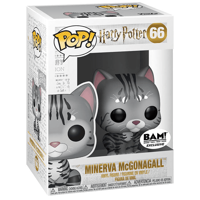 Figurine Pop Minerva McGonagall en Chat - Harry Potter