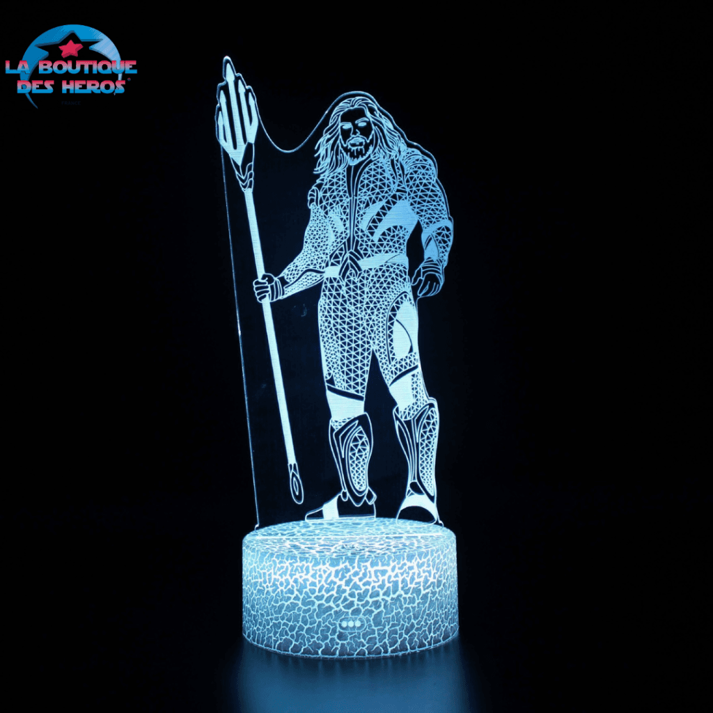 Lampe LED Aquaman "Roi d'Atlantis" - DC Comics