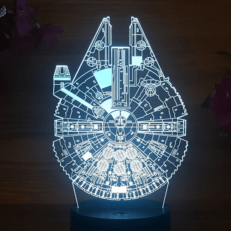 Lampe LED Faucon Millenium - Star Wars