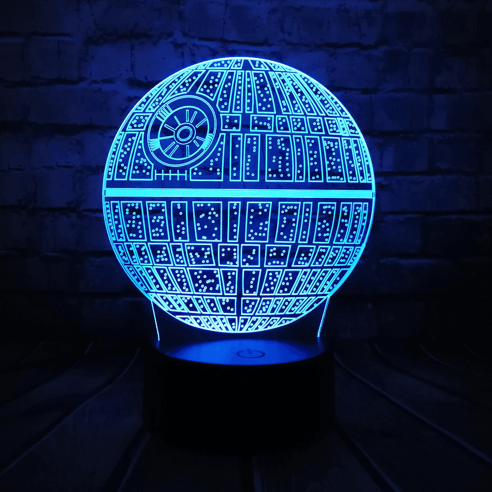 Lampe LED Vaisseau étoile noir - Star Wars