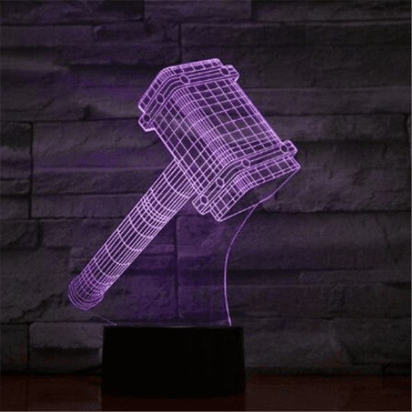 Lampe LED Marteau de Thor - Marvel