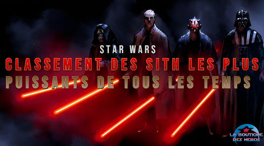 Classement des Sith les plus puissants de tous les temps