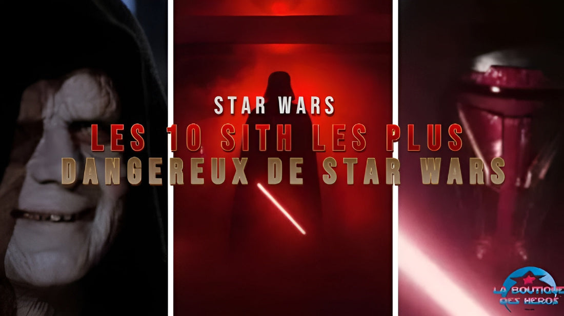 Les 10 Sith les plus dangereux de Star Wars