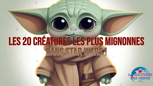 Les 20 créatures les plus mignonnes dans Star Wars !