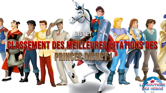 Classement des meilleures citations des princes Disney !