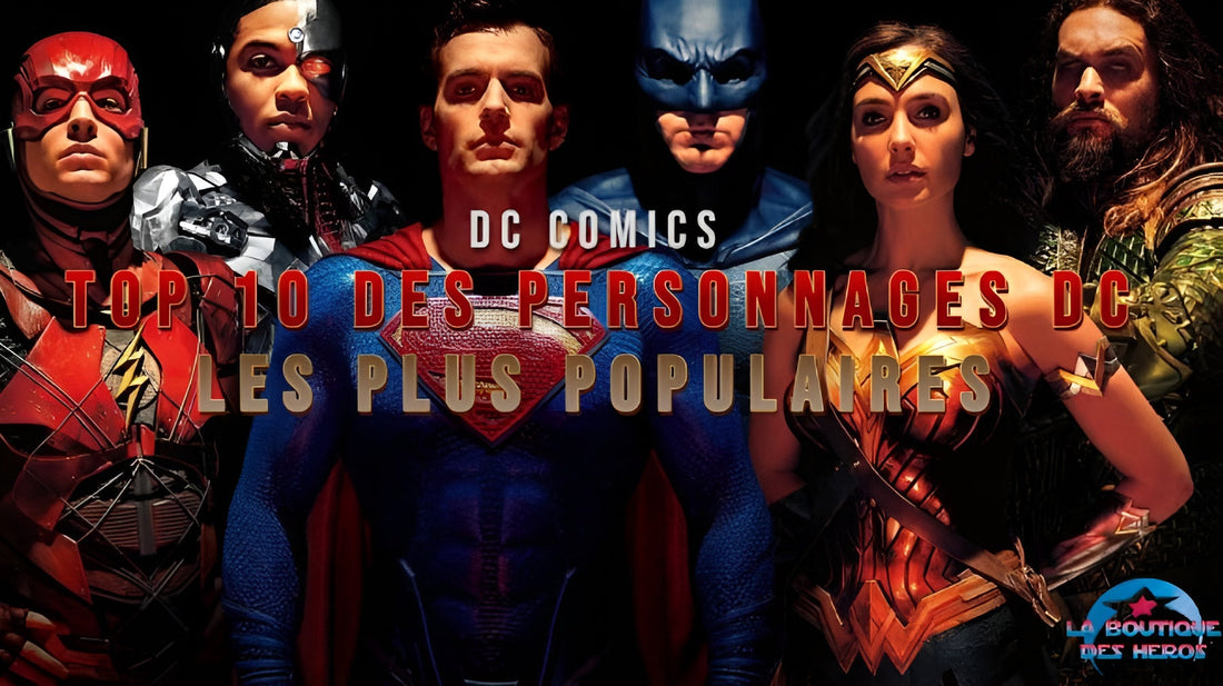 Top 10 des personnages DC les plus populaires