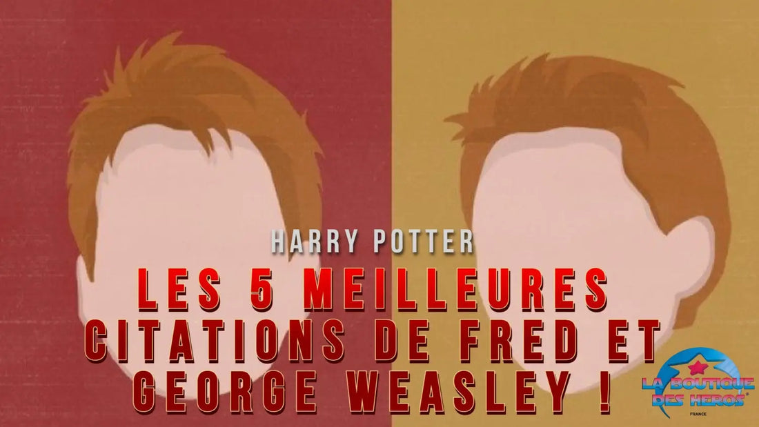 Les 5 meilleures citations de Fred et George Weasley dans Harry Potter !