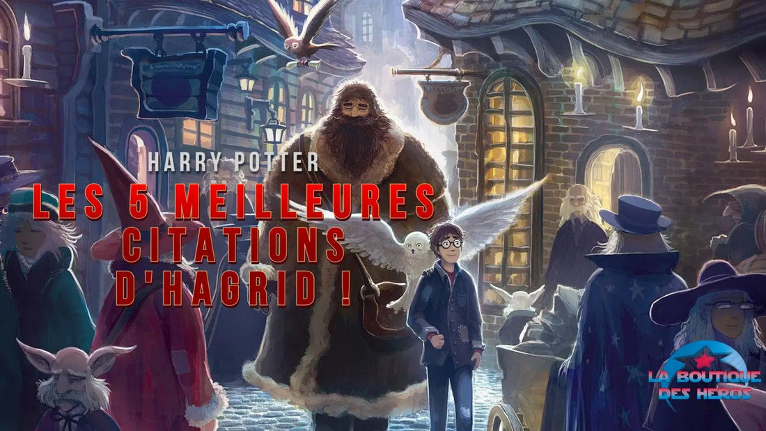 Les 5 meilleures citations d'Hagrid dans Harry Potter ?