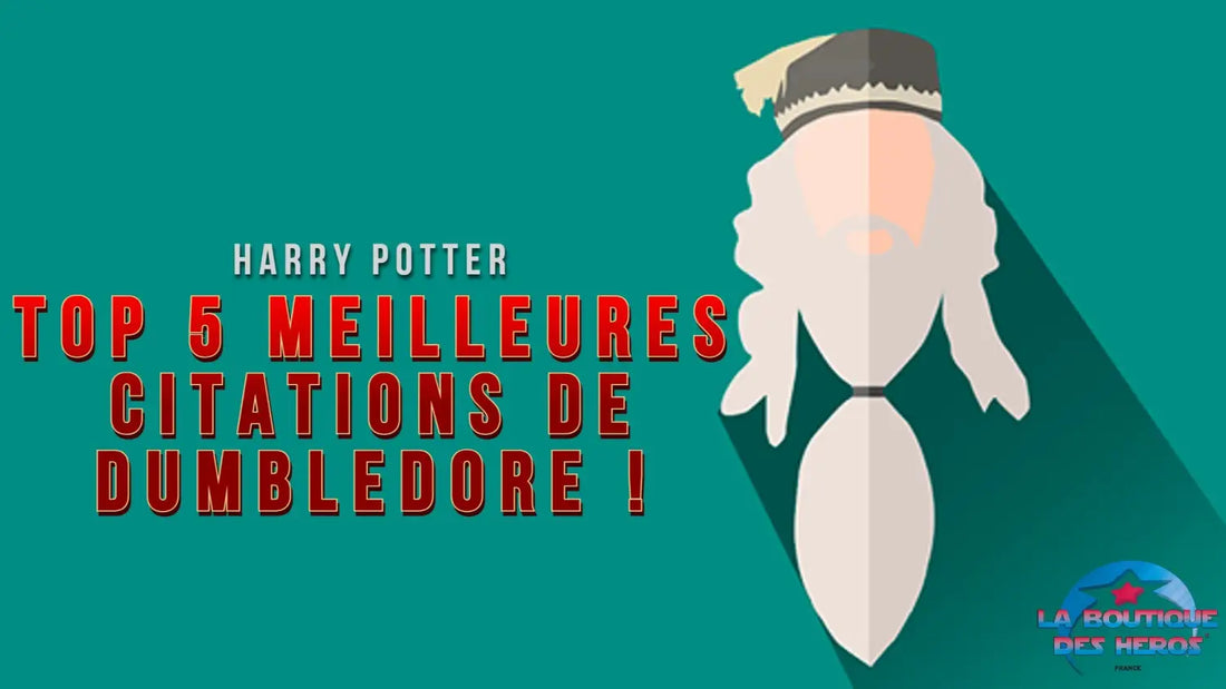 TOP 5 meilleures citations de Dumbledore dans Harry Potter !