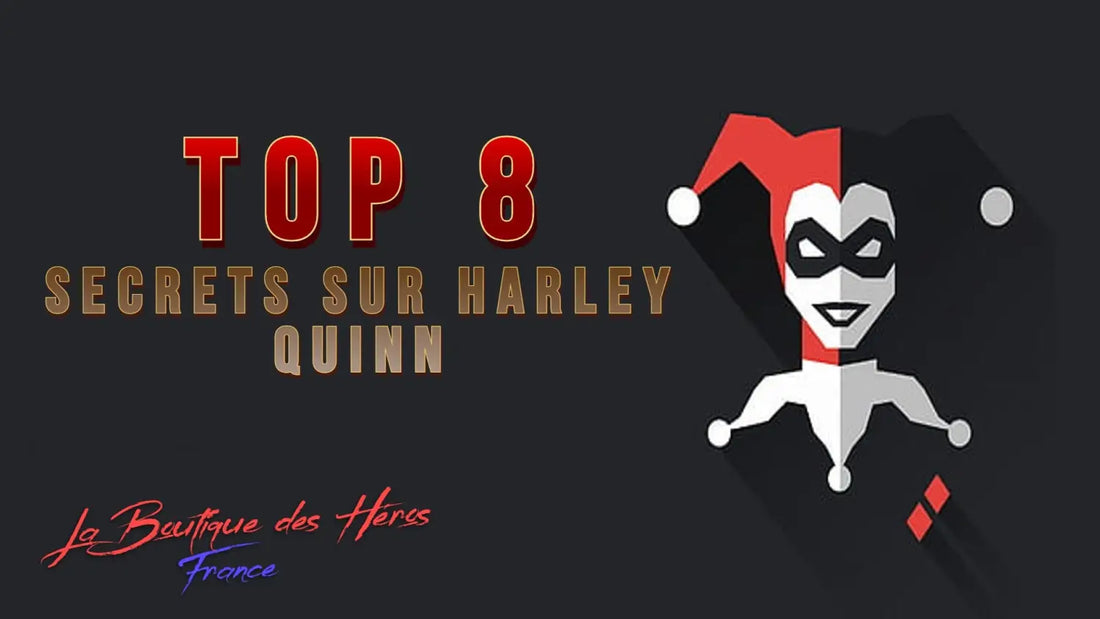 TOP 8 secrets sur Halrley Quinn !