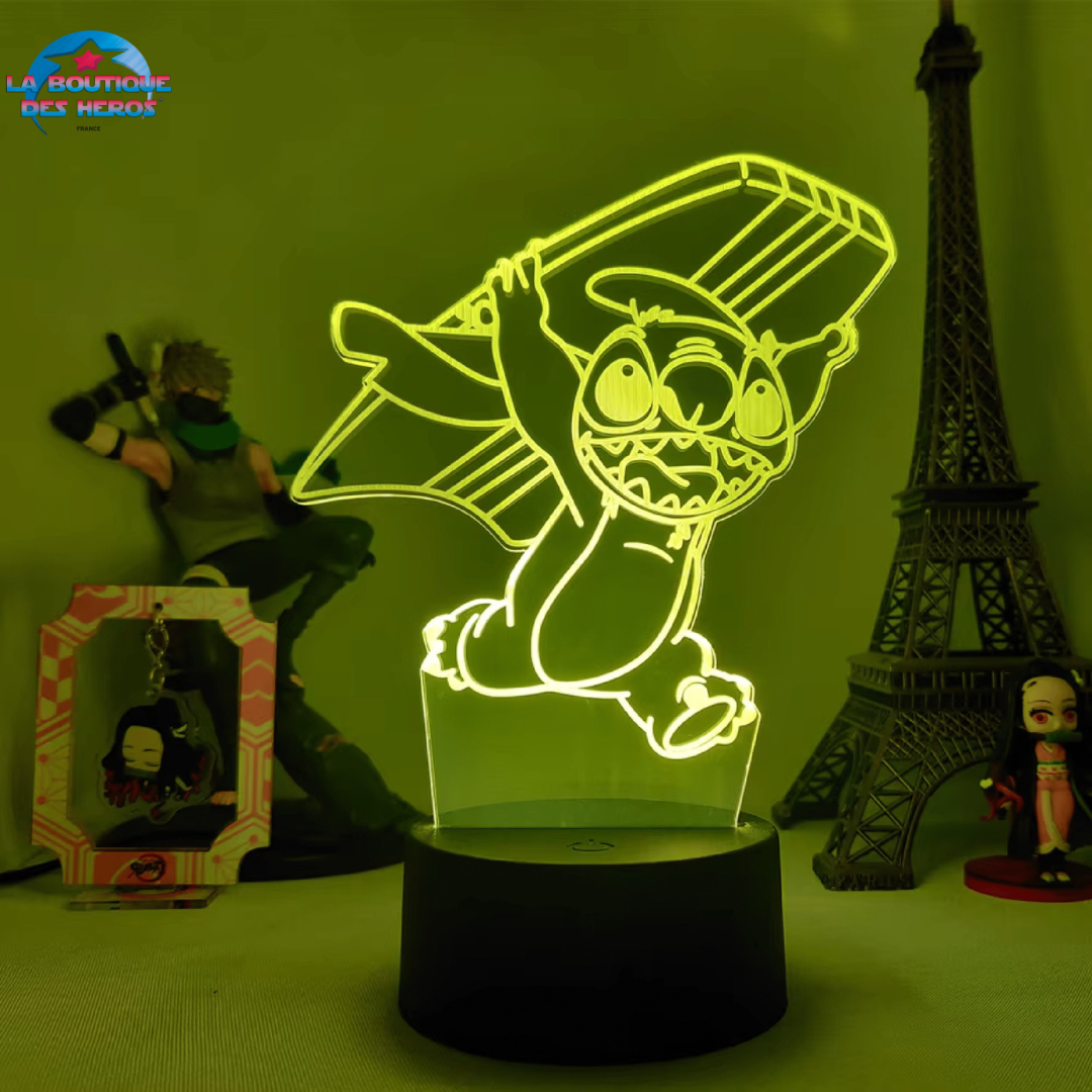 Lampe LED Stitch "Surfer" - Lilo et Stitch™