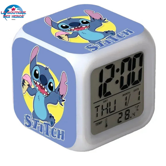 Réveil Stitch "Mange une Glace" - Lilo & Stitch™