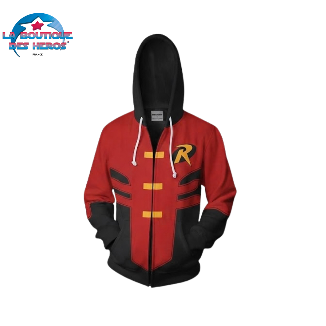 Sweat Robin "Rouge Et Noir" – DC Comics™