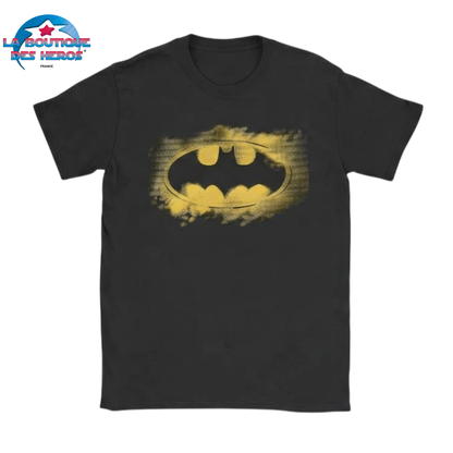 T-Shirt Batman "Logo Jaune Texturé" – DC Comics™