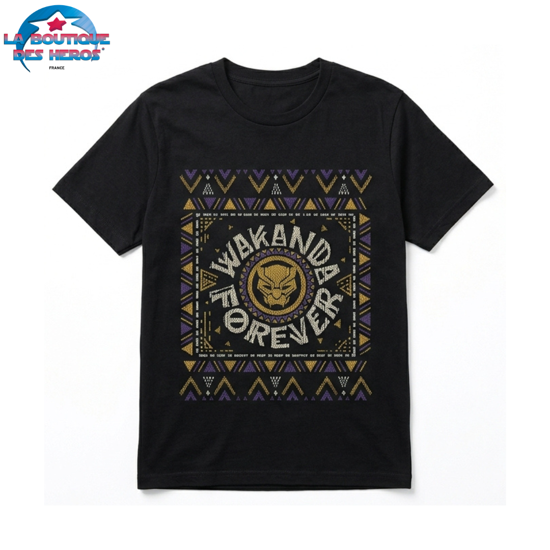 T-Shirt Black Panther "Wakanda Forever" – Marvel™