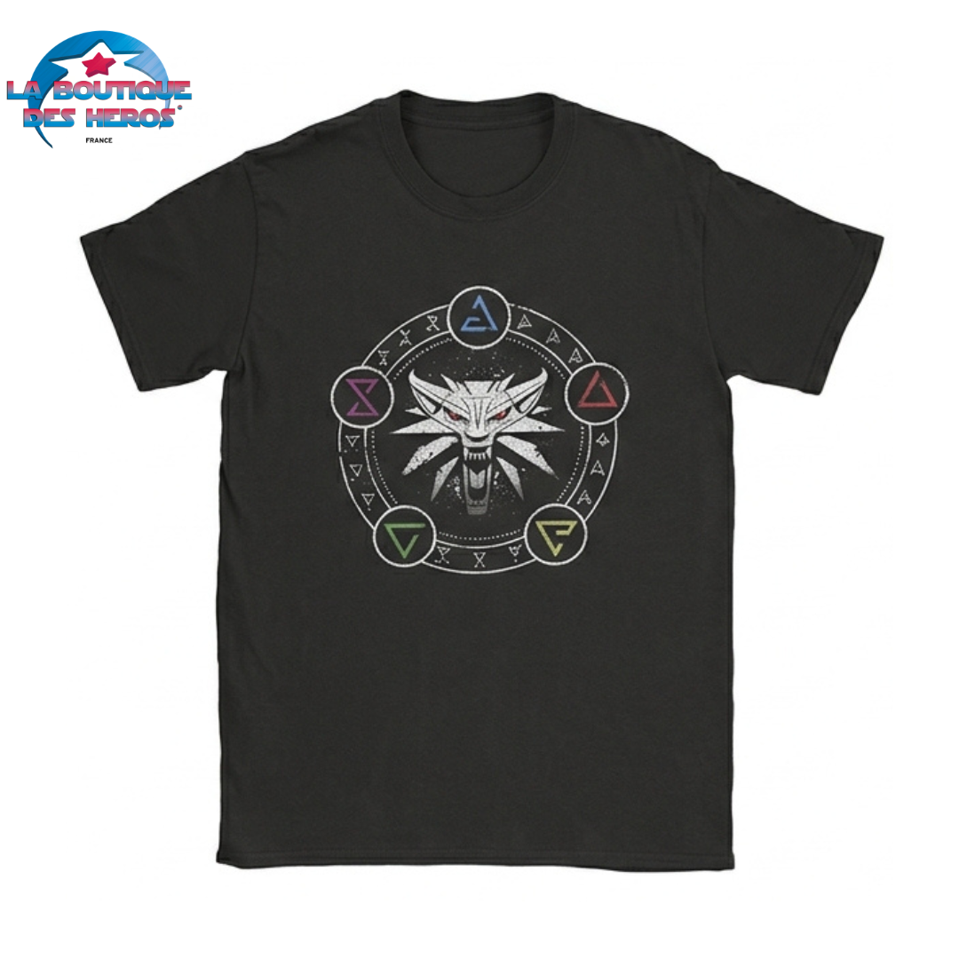T-Shirt Geralt de Riv "Loup Blanc" – The Witcher™