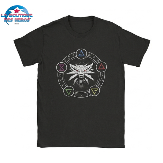 T-Shirt Geralt de Riv "Loup Blanc" – The Witcher™