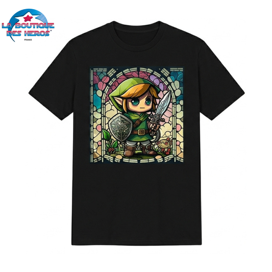 T-Shirt Link "Vitrail Chibi" – The Legend of Zelda™
