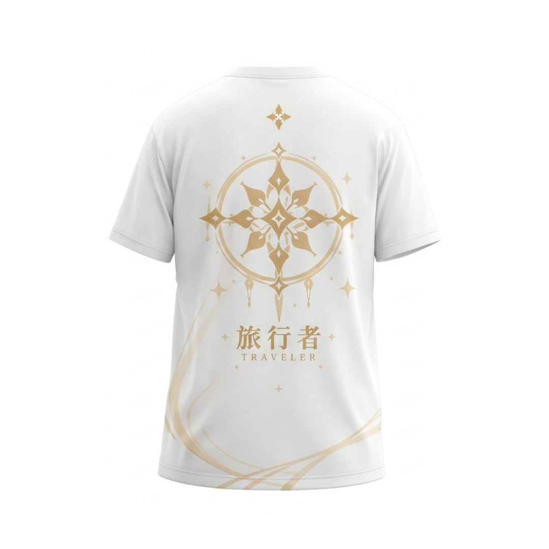 T-Shirt Lumine & Aether "Voyageurs" – Genshin Impact™
