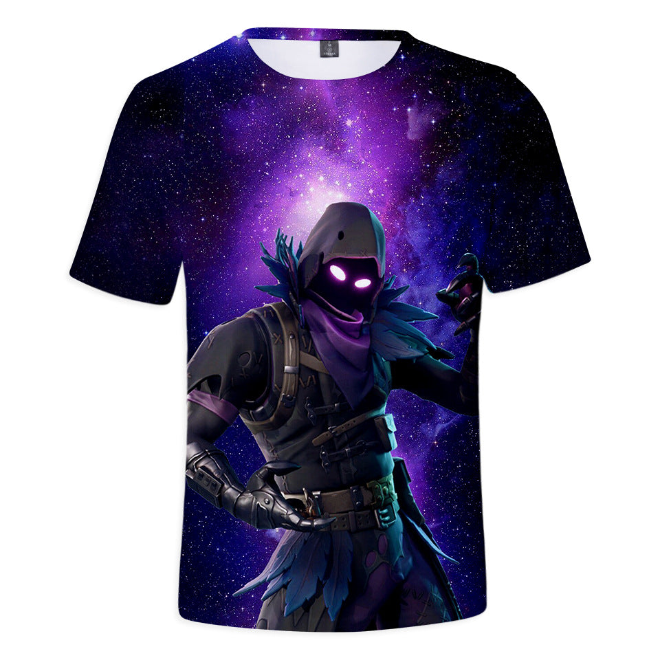 T-Shirt Raven "Galaxie Pourpre" – Fortnite™