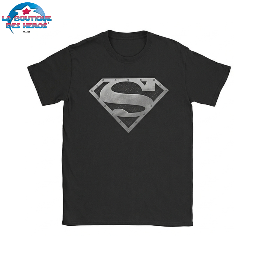 T-Shirt Superman "Emblème Métallique" – DC Comics™