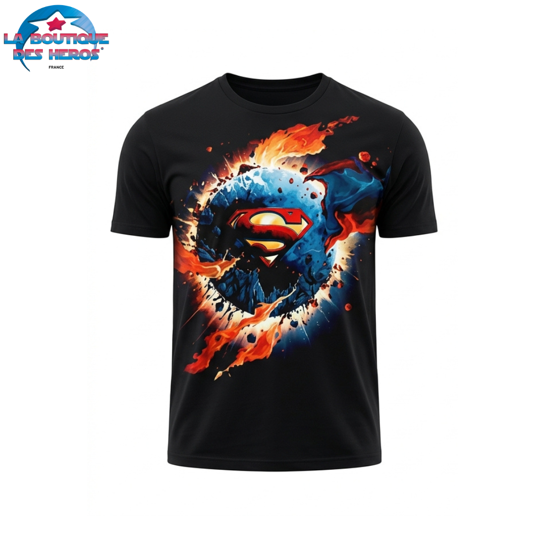 T-Shirt Superman "Logo Explosif" – DC Comics™