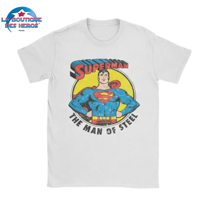 T-Shirt Superman "Man of Steel" – DC Comics™