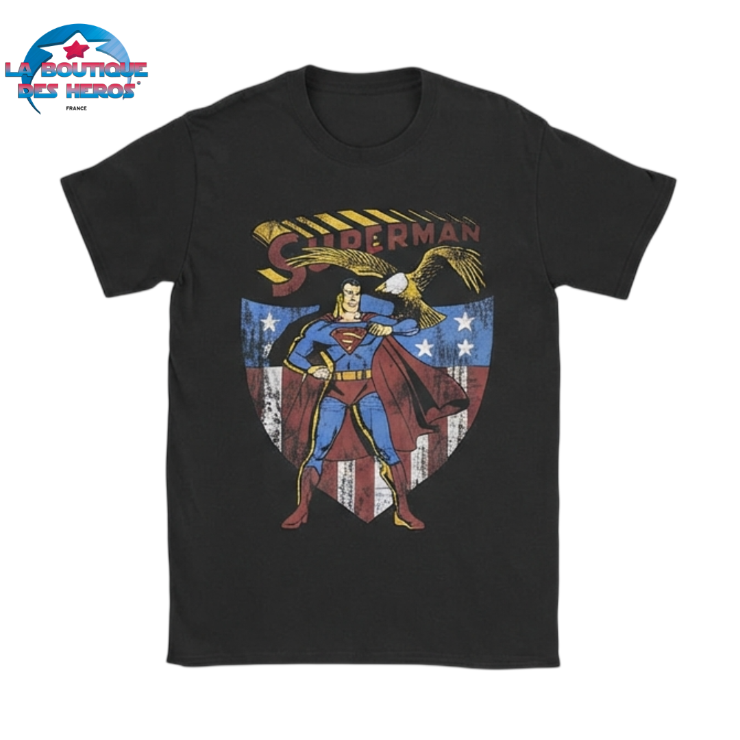 T-Shirt Superman "Patriotique" – DC Comics™
