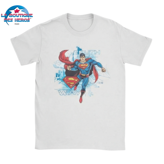 T-Shirt Superman "Vol Héroïque" – DC Comics™