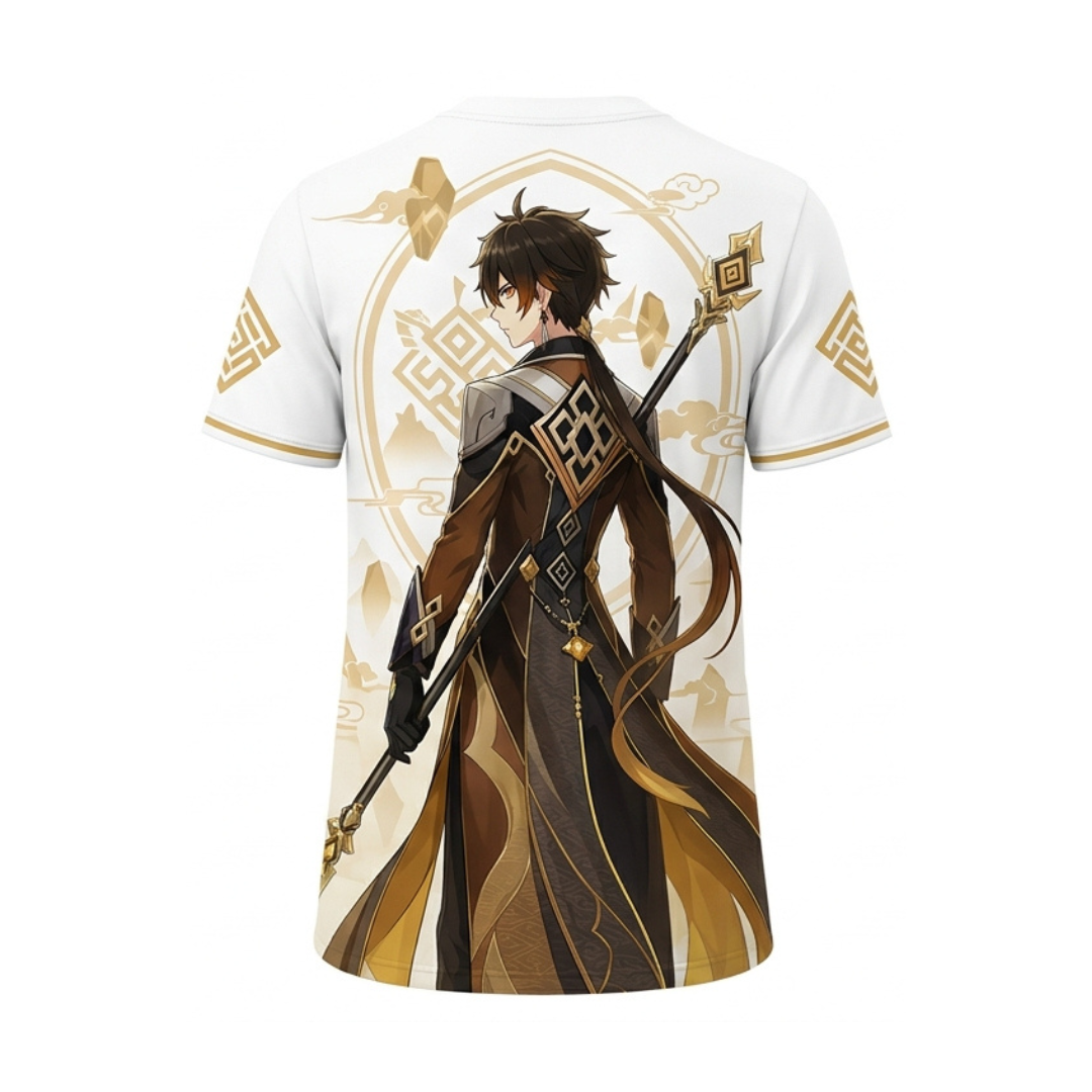 T-Shirt Zhongli "Archon Géo" – Genshin Impact™