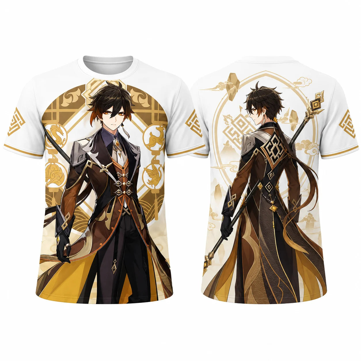 T-Shirt Zhongli "Archon Géo" – Genshin Impact™