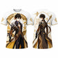 T-Shirt Zhongli "Archon Géo" – Genshin Impact™