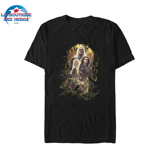 T-Shirt Geralt, Ciri & Yennefer – The Witcher™