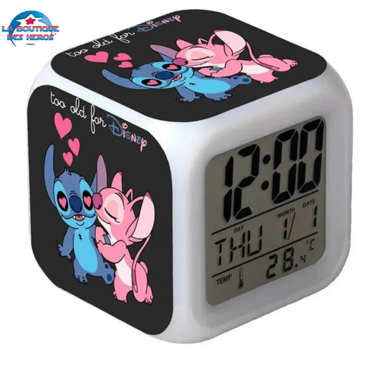 Réveil Angel Embrasse Stitch - Lilo & Stitch™