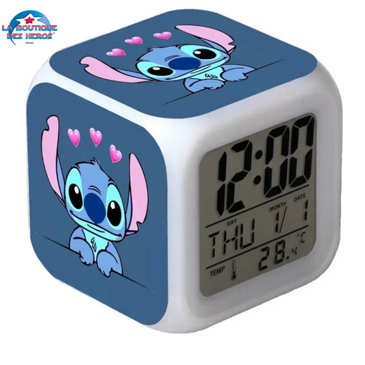 Réveil Stitch "Amoureux" - Lilo & Stitch™