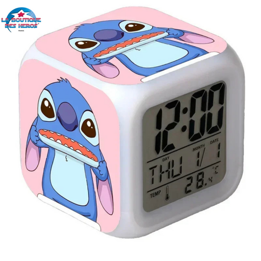 Réveil Stitch "Grimace" - Lilo & Stitch™