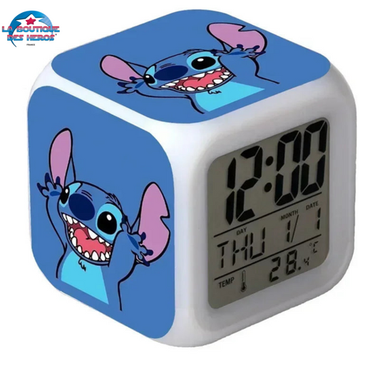 Réveil Stitch "Joyeux" - Lilo & Stitch™