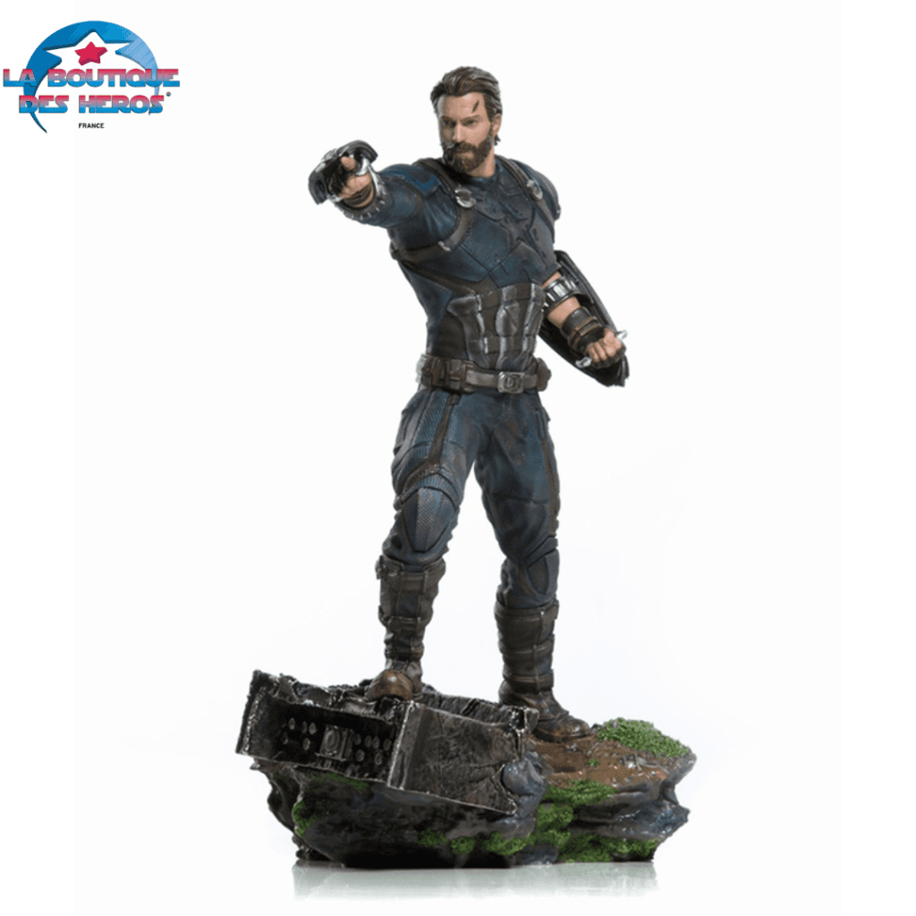 Figurine Captain America ( Le Super-Soldat ) - Marvel