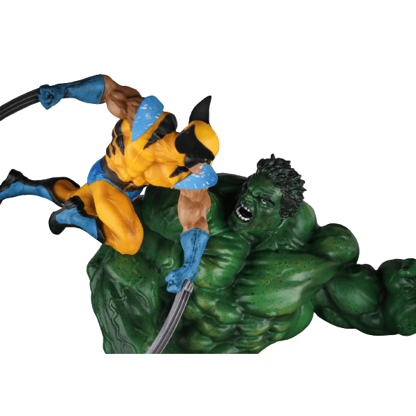Figurine Wolverine Vs Hulk - Marvel