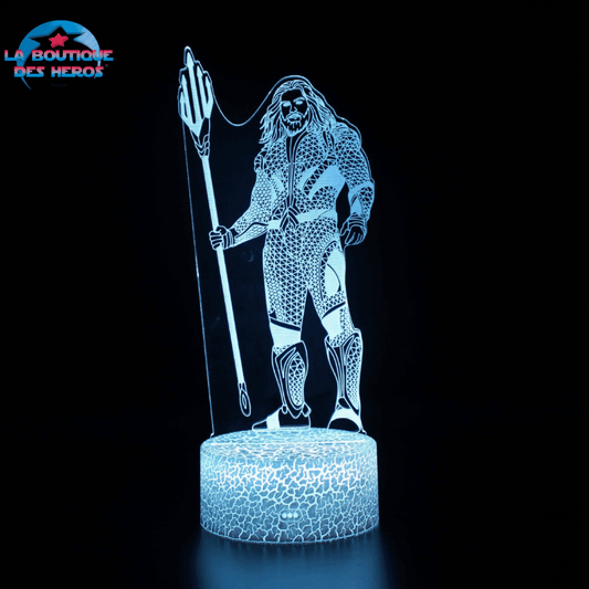 Lampe LED Aquaman "Roi d'Atlantis" - DC Comics
