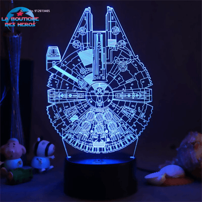 Lampe LED Faucon Millenium - Star Wars