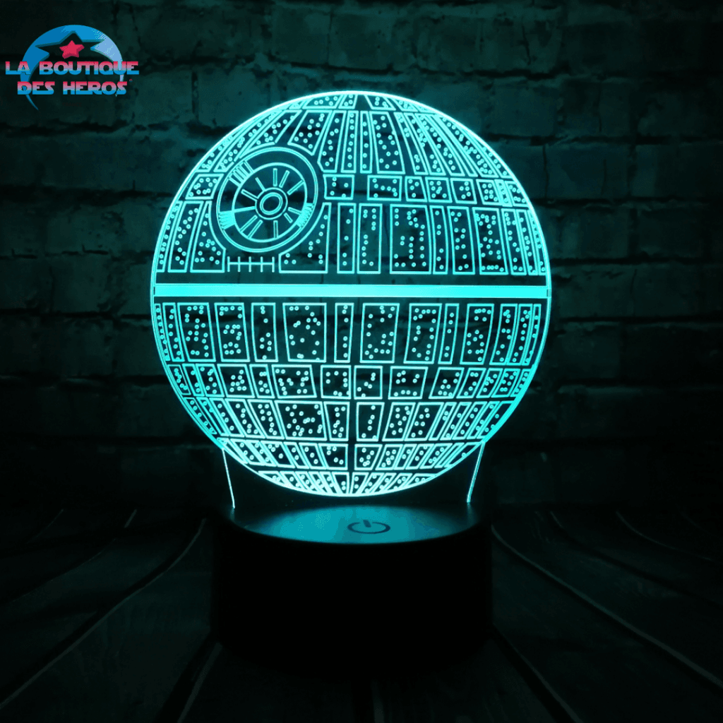 Lampe LED Vaisseau étoile noir - Star Wars