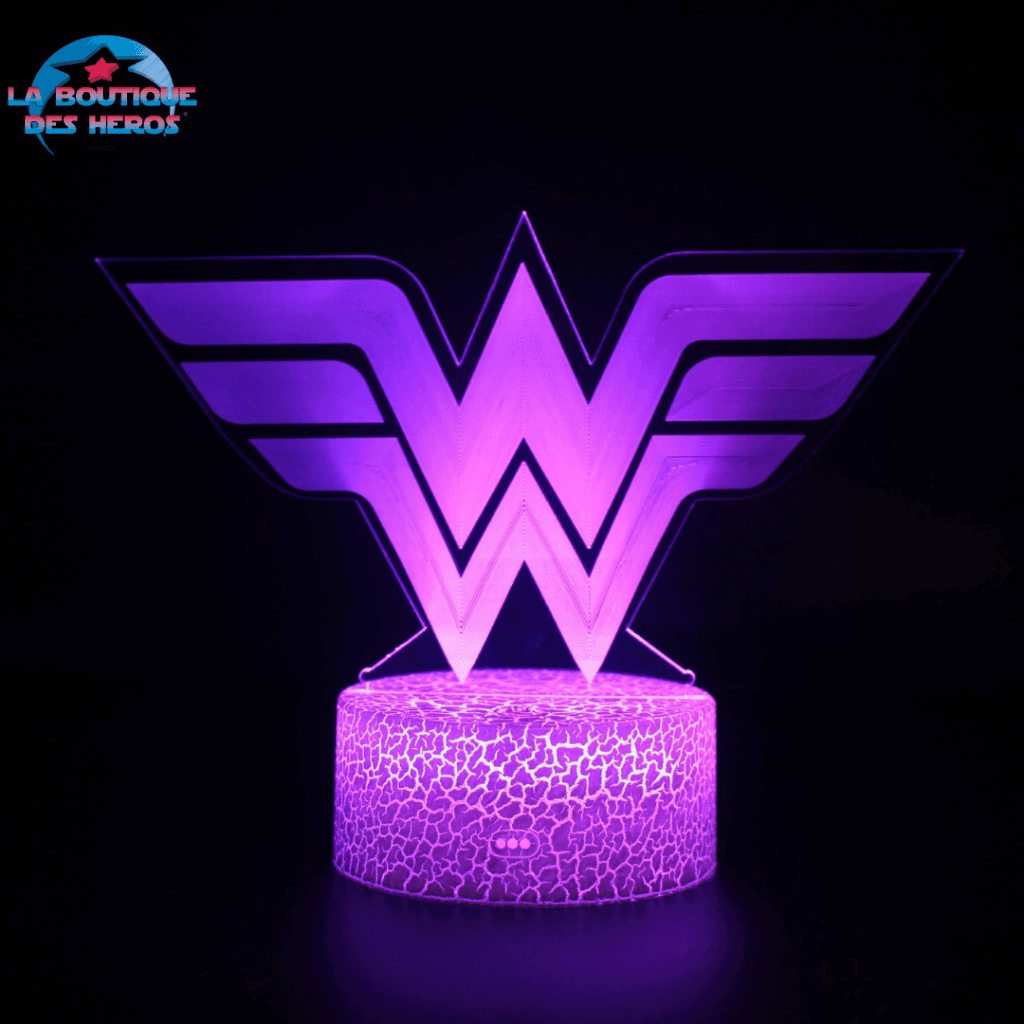 Lampe LED Logo Wonder Woman - DC Comics