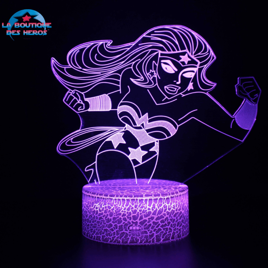 Lampe LED Wonder Woman - DC Comics